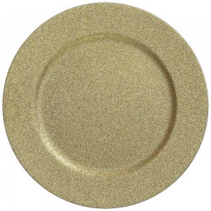 Tognana - Glitter tányéralátét 33cm arany