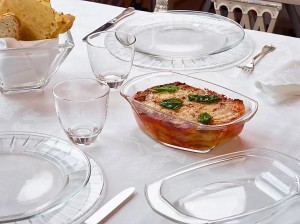 ViDiVi - Chef'n'Table hőálló üvegedény+tető 0,8l